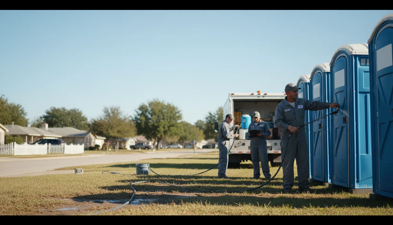 Long-Term Portable Toilet Rental in Gramercy, LA near me